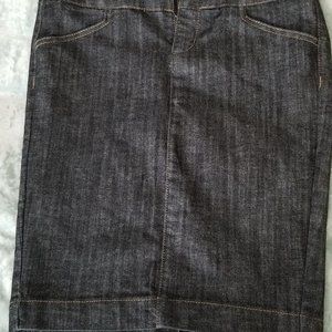 One 5 One Denim Pencil Skirt
